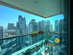 Full marina view , Furnished, High floor