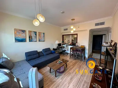 Full marina view , Furnished, High floor