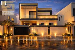 Luxury villa with 4 master bedrooms, roof terrace, and roof terrace, at a special price.