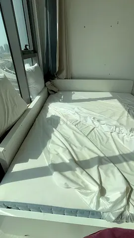 IKEA bed with mattress and With water resistance cover