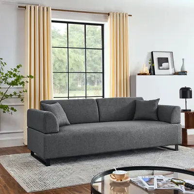 Modern Gray Sofa for Sale