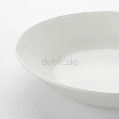 OFTAST Deep Plate and Bowl Set - White