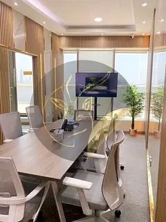 WELL FURNISHED NEW OFFICES FOR RENT IN AL GARHOUD NEAR METRO & DXB AIRPORT