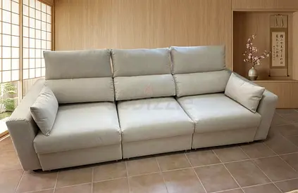 Sofa Bed with a modern three-seat design.