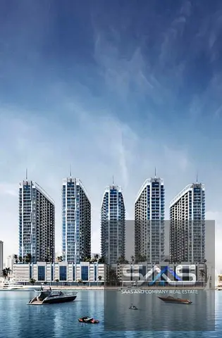 Overlooking Ajman Creek, own an apartment now with a 10% down payment.
