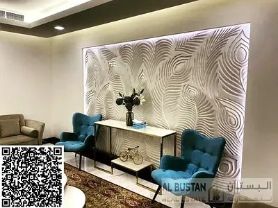 فيلا بوتيك فاخرة 5 غرف ماستر | تشطيبات رخامية | غرفة خادمة | الزاهية – مواقف 10+