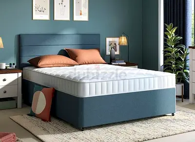 New Comfortable Bed with Modern Headboard