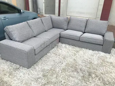 Like new condition Ikea kivik corner lshape sofa