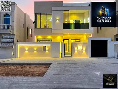 Modern finished villa, two floors and a roof with a large setback, at a negotiable price.