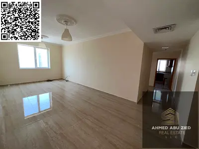 Annual rent in Ajman Al Nuaimiya 3: 2BHK apartment with 2 bathrooms and free parking, prime location near services. Rent AED 46,000 yearly, payment in
