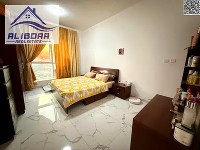 🏢 1 Bedroom Apartment for Sale – Al Waha Towers – Ajman 📐 Size: 880 sq ft 🏢 Floor: 24 🛁 Bathrooms: 2 🍳 Closed Kitchen 🌇 Open City View 🚗 P