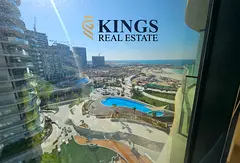 High-Floor 1BR Apartment with Sea View