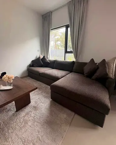 Cratebarrel lounge deep L shape sofa