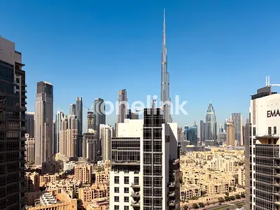 Burj Khalifa View | Studio for Rent | Furnished | Prime Location