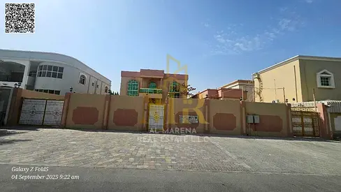 فيلا فاخرة زواية شارعين خلف الحديقة مباشرة طابقين ورووف حجر بالكامل مكان ل مصعد بسعر شامل المكييفات والماء والكهرباء