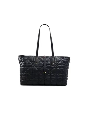 Aldo Black Quilted Tote Bag - original price 400 - new with tags