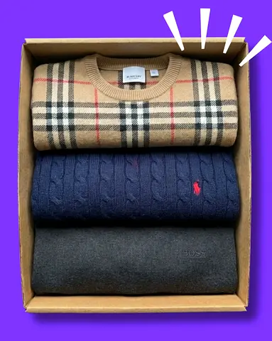 Three mystery shirts for Men