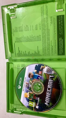 minecraft CD XBOX ONE and  Xbox series x