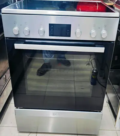 BOSCH latest model electric ceramic 4 hobs cooking range 60x60 stove digital touch timer cooker