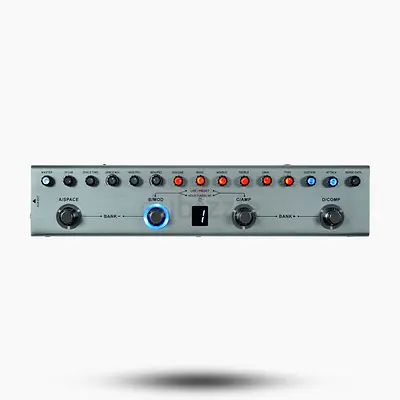 M-VAVE Tank-B Multi Effect Pedal for Bass 36 Presets Editable Built in Rechargeable Battery