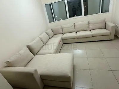IKEA vimle beige color corner Ushape sofa