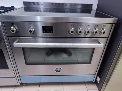 BERTAZZONI latest model electric ceramic 5 hobs cooking range oven fan stove 90x60 cooker