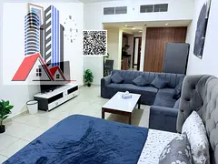 Studio Apartment For Sale in Ajman One Tower With Parking
