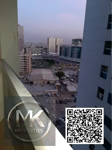 1BHK IN Ajman Pearl Towers Apartment Open view with parking.