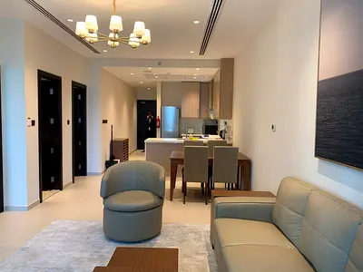 ELEGANT 1 BEDROOM | BRAND NEW APARTMENET | FULLY FURNISHED | 12 CHEQUES