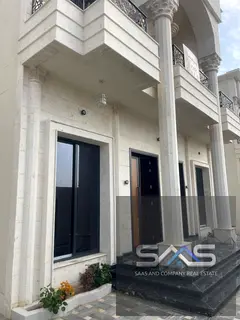 The villa of my life in the Emirate of Ajman consists of 5 bedrooms and a maid's room