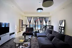 Furnished 1BR Apartment | Balcony | Ready to Move In | Canal &amp; Skyline Views