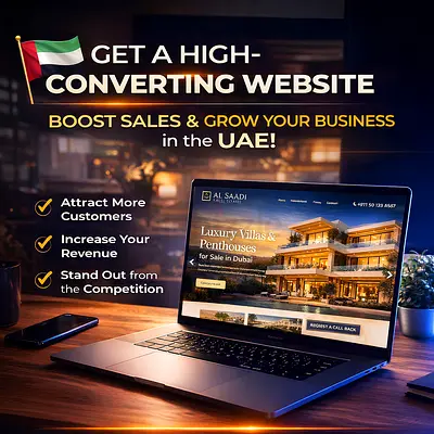 Professional Website Development in UAE - Starting from AED 299