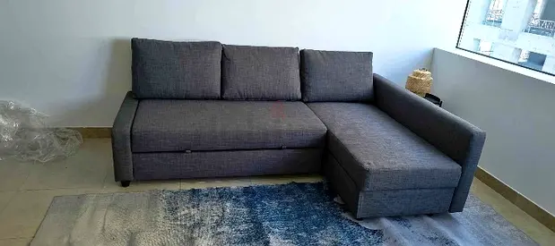 Comfortable Grey Sectional Sofa bed ikea