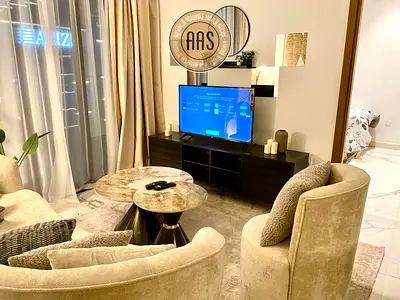 Ready to move fully furnished 2 bedroom apartment for rent only in 125k