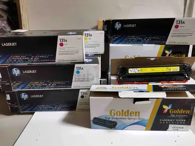 12 pcs USED Printer cartridges