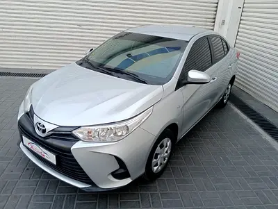 Toyota yaris 2022 with cruise gcc FSH accident free lady driven