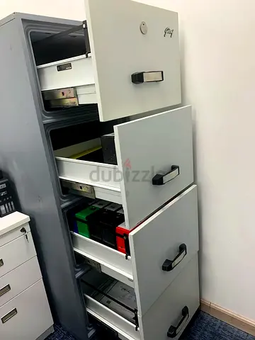 Godrej 4 Drawer Fire Resisting Filing Cabinets