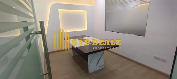 Fully Fitted Partitioned Office with a pantry and a washroom near Dnata office Al khabaisi road Deira