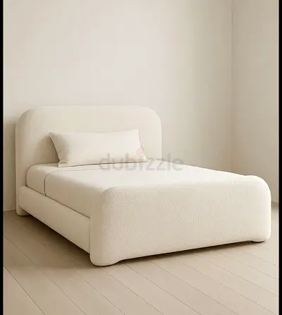 Minimalist Cream Bed