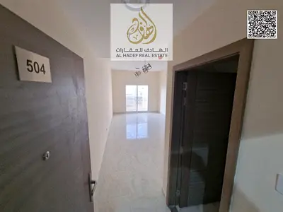 📌 للإيجار السنوي – شقة غرفة وصالة | أول ساكن | الجرف 3 – عجمان | عائلات فقط