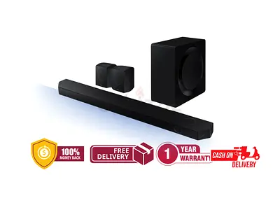 Samsung Q990D 11.1.4ch Brand New Sub woofer and Rear Speaker Q-Series Soundbar - Free Fast Delivery