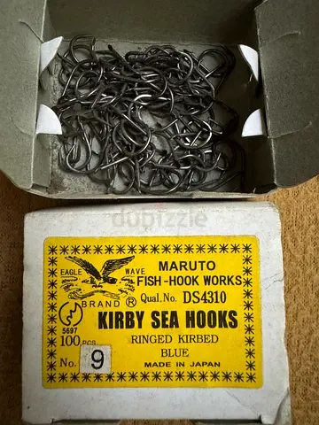 Fishing Maruto Kirby sea hook Japan 9 No. 100 pcs box