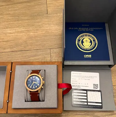 CARL BRASHEAR CHRONOGRAPH LIMITED EDITION