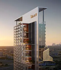 Luxury Pool View Studio | New Launch in Motor City | Sierra by Iman