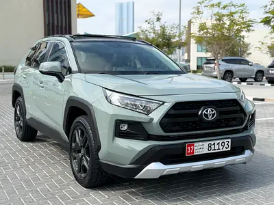 Toyota RAV4 adventure GCC Al futaime original paint free accident