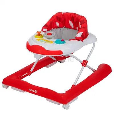 SAFETY 1ST RED CAMPUS BOLID BABY WALKER - 6m+