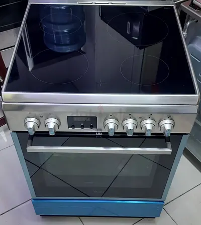 whirlpool latest model electric ceramic 4 hobs cooking range 60x60 stove freestanding cooker