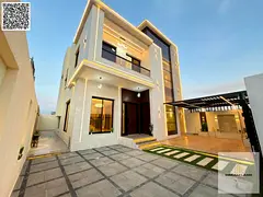 Luxury villa in Al Helio 2, Ajman, ready for immediate occupancy with high-end finishes and spacious