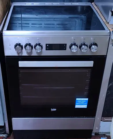 BEKO latest model electric ceramic 4 hobs cooking range oven fan stove 60x60 freestanding