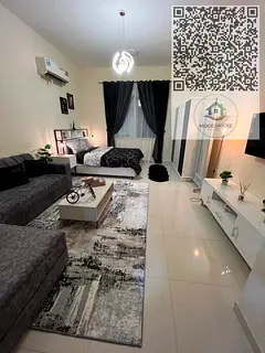 ✨ Monthly Rent – Studio (Second Tenant) – Sheikh Ammar Street, Behind Shorouq Mall ✨ A spaci